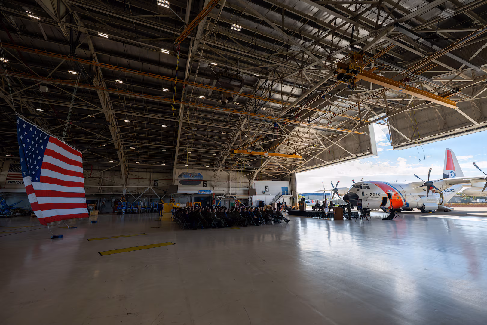 Coast Guard HC-130J Arrives at Sacramento With 83% More Range Than C-27J