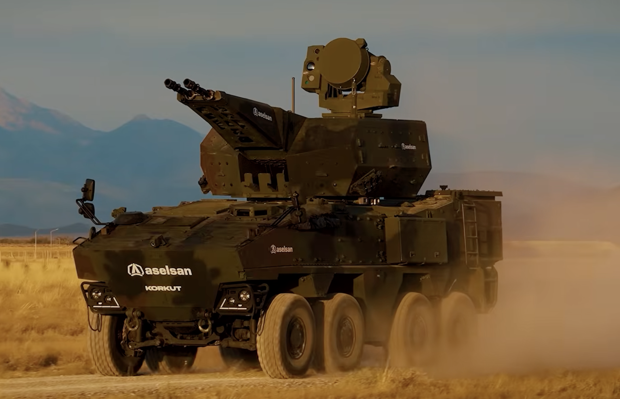Türkiye’s KORKUT 35 Air Defense Gun Downs Drones in Live Fire Exercise