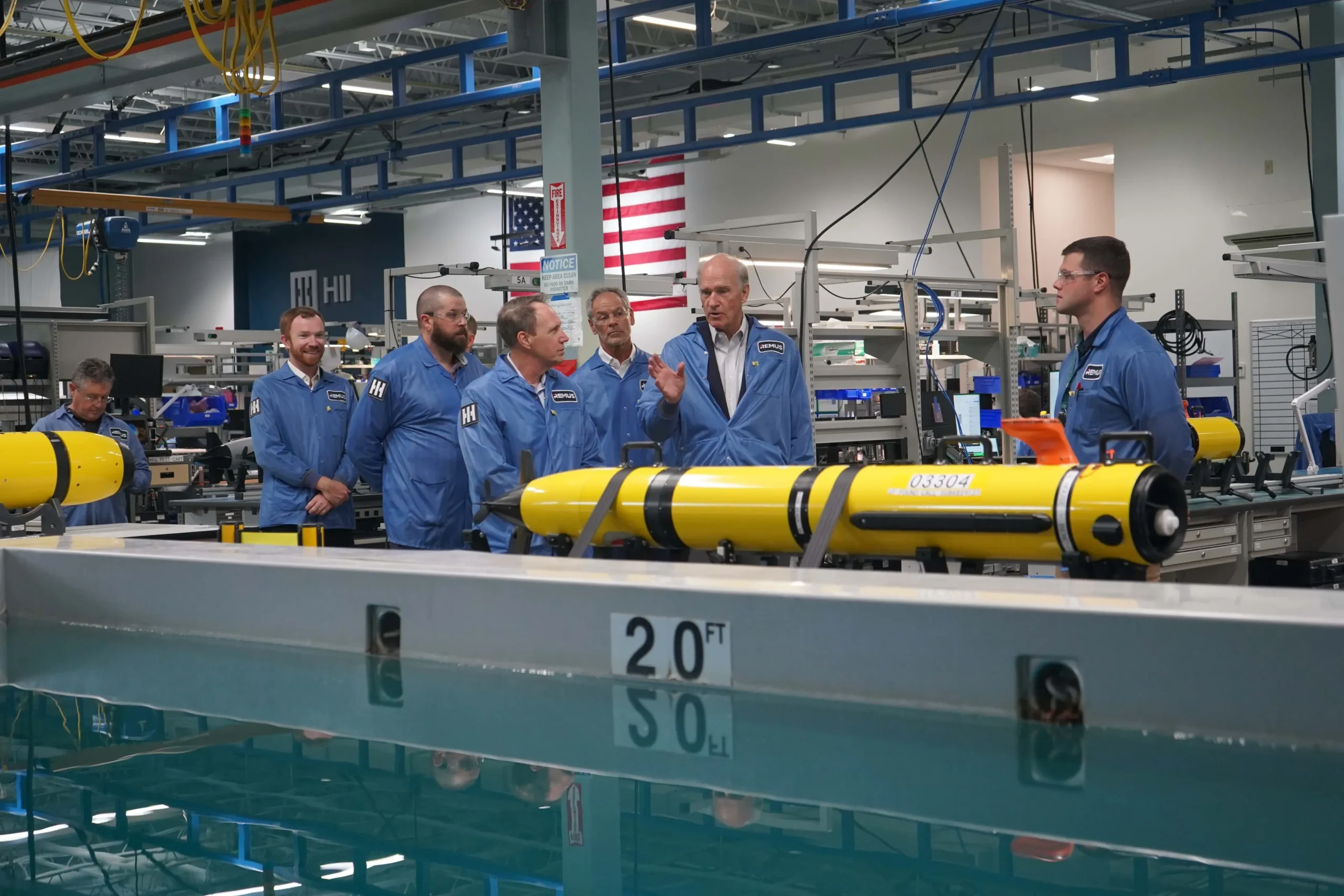 HII Expands UUV Production Campus 25% for Navy Lionfish, REMUS 620