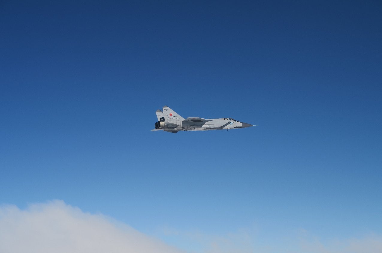 Finland and Sweden QRA Jets Identify Russian MiG-31s in First Joint Mission