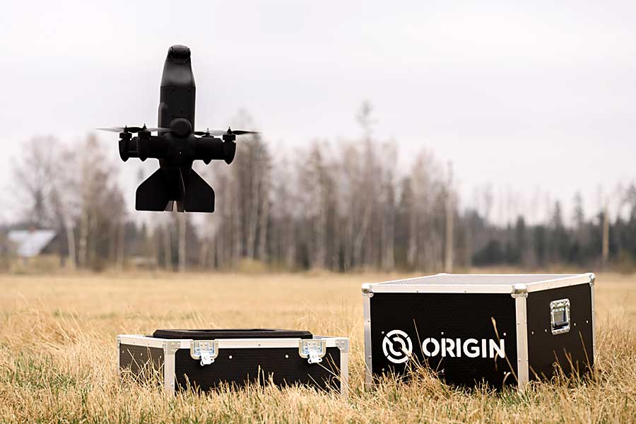 Anduril, Origin to Test BLAZE Interceptor Drone With Lattice for NATO