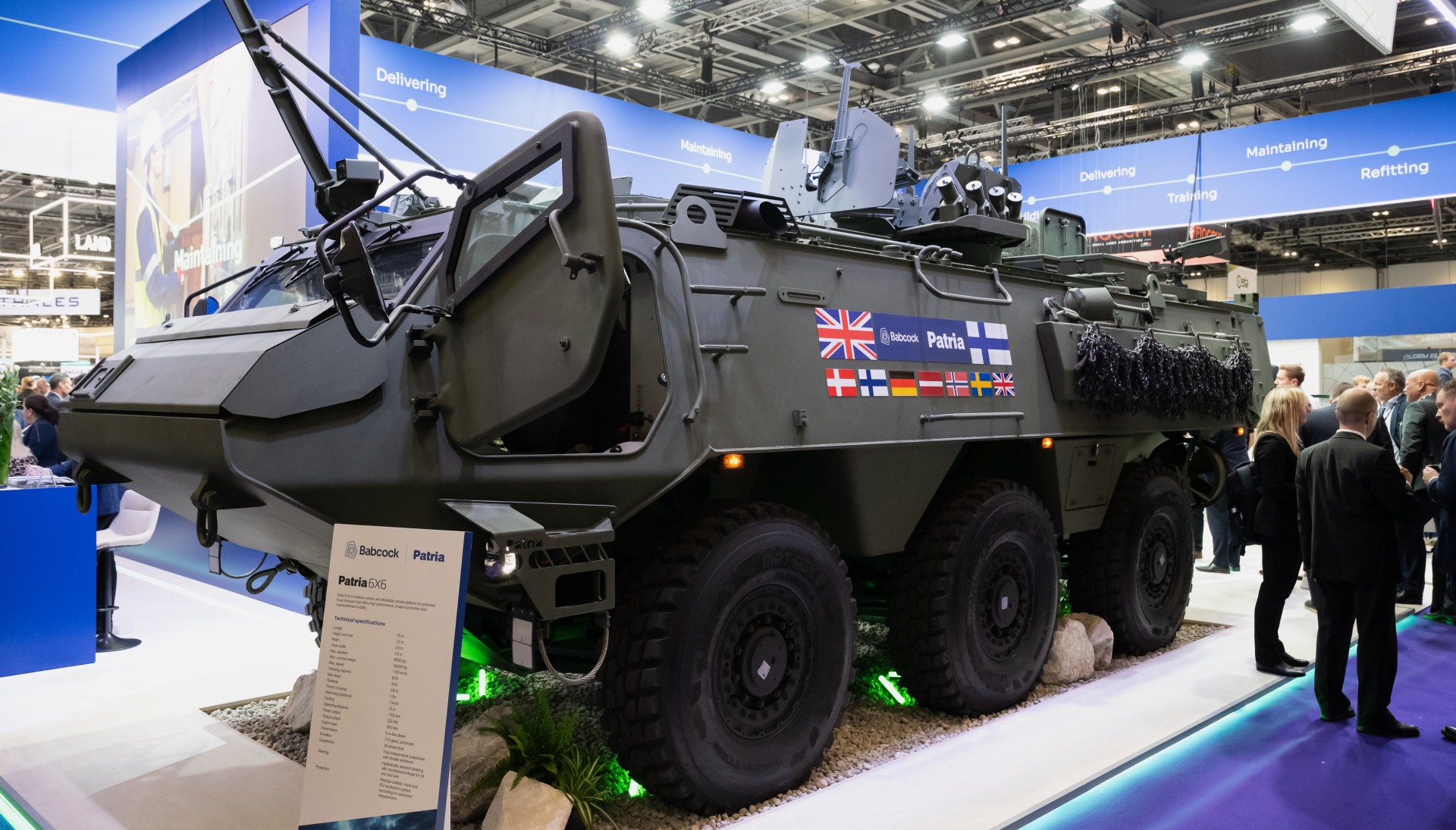 Patria 6×6: KNDS to Run Final Assembly of Germany’s Fuchs Replacement