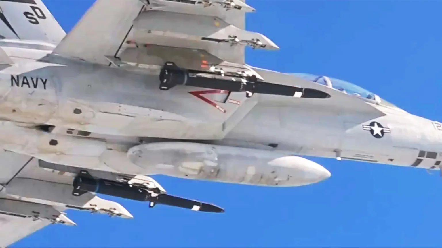 U.S. Navy Flies Blackbeard Hypersonic Missile on F/A-18 for First Time