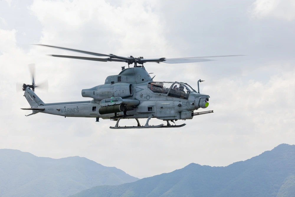 US Marines Validate AH-1Z Helicopter APKWS Fire at Fort A.P. Hill