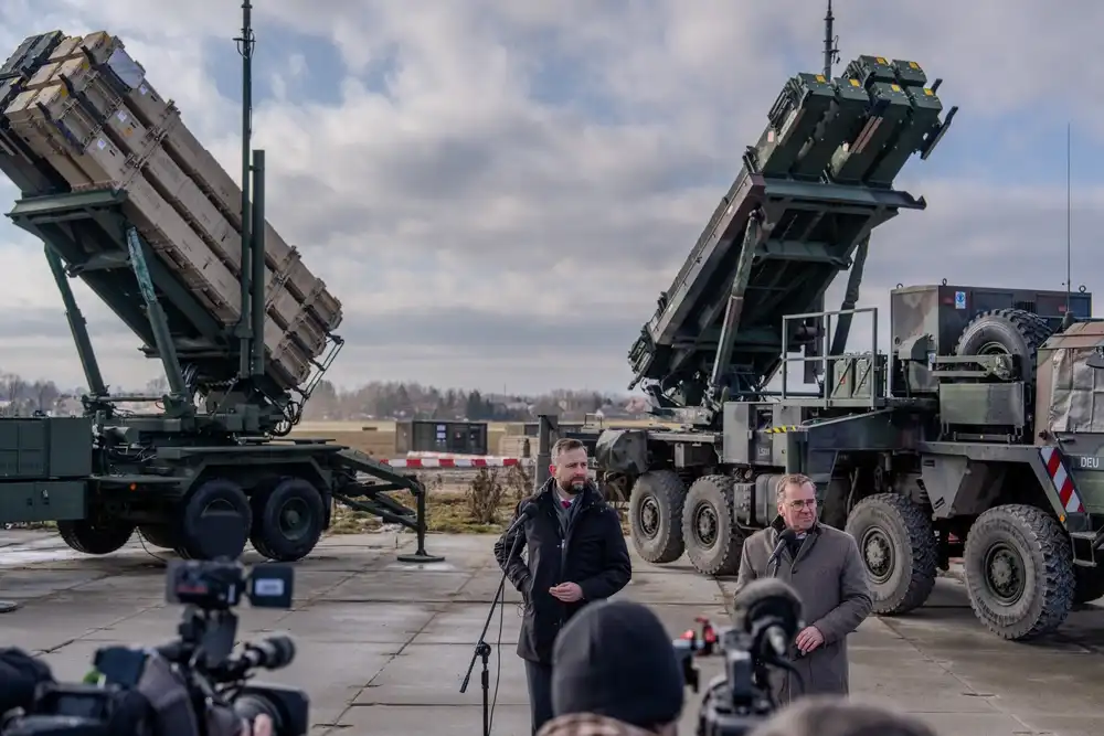 Germany Approves Two Patriot Fire Units and 450 Net-Launcher Drone Systems