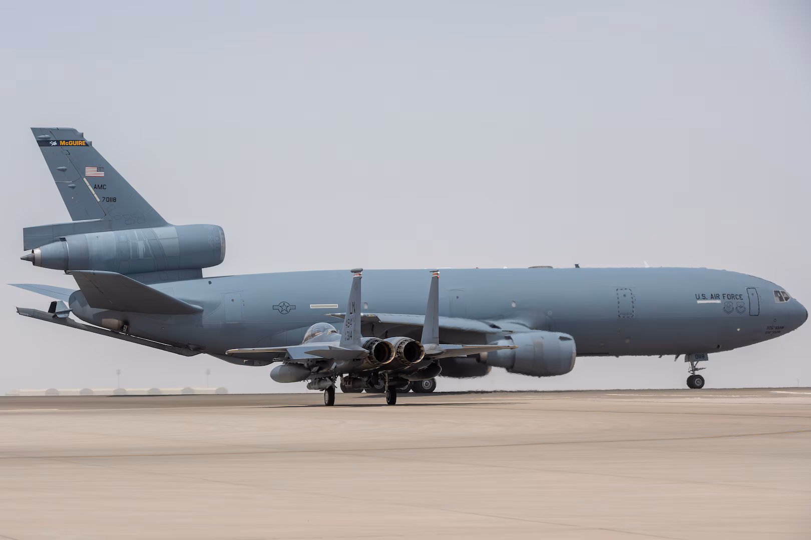 US Air Force Seeks to Revive Four KC-10 Extender Tankers for North Africa
