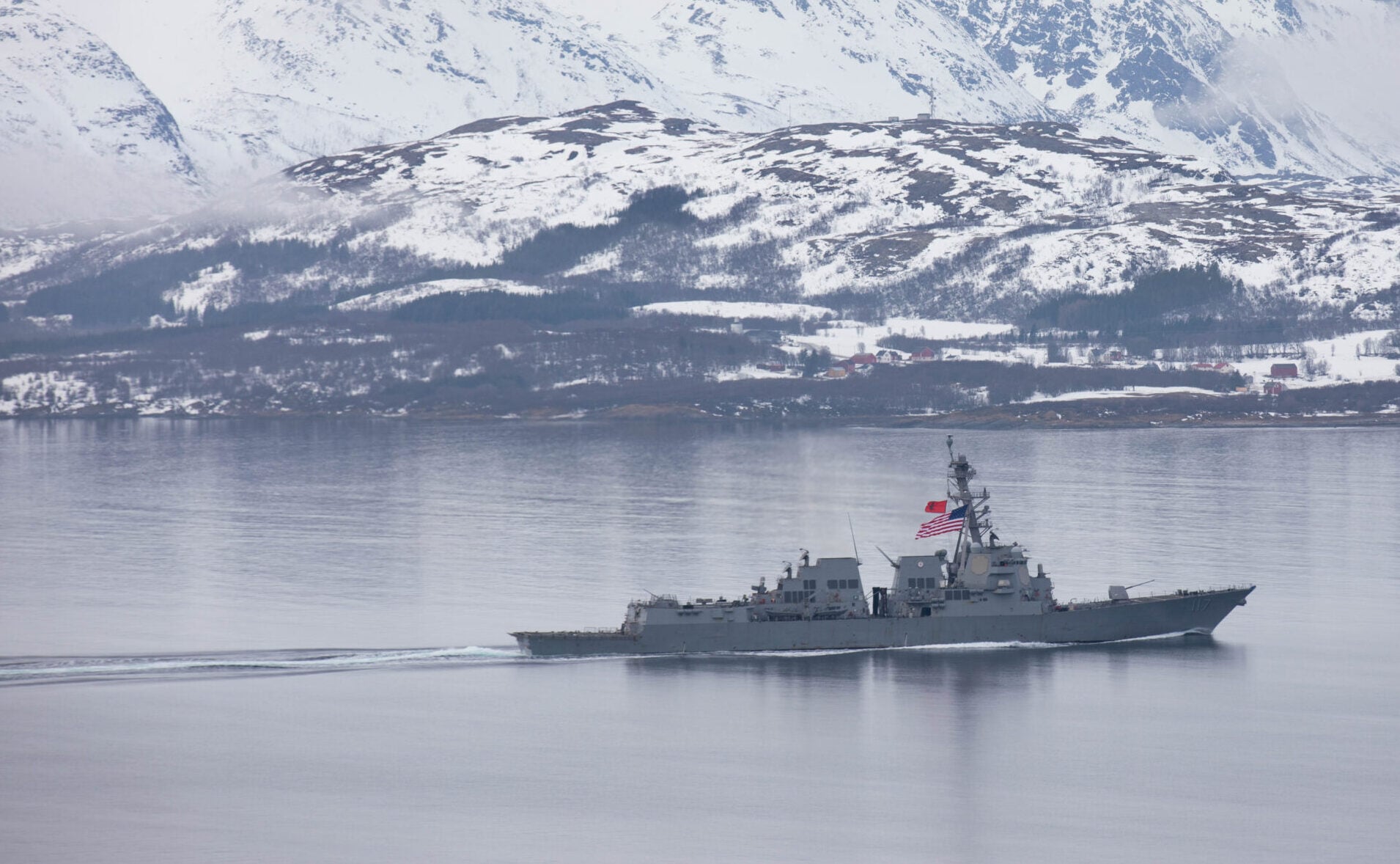 USS Paul Ignatius Drills With Sweden and Finland in the Gulf of Bothnia