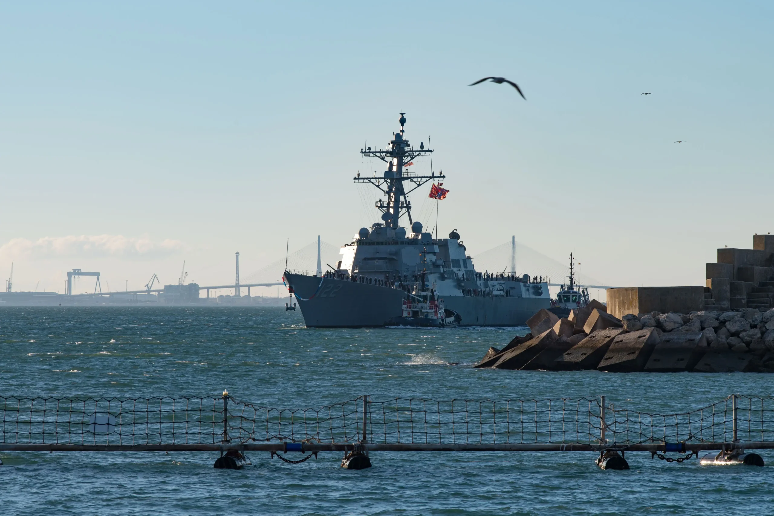 USS John Basilone Arrives in Rota, Giving the U.S. Navy Six Aegis Destroyers in Spain
