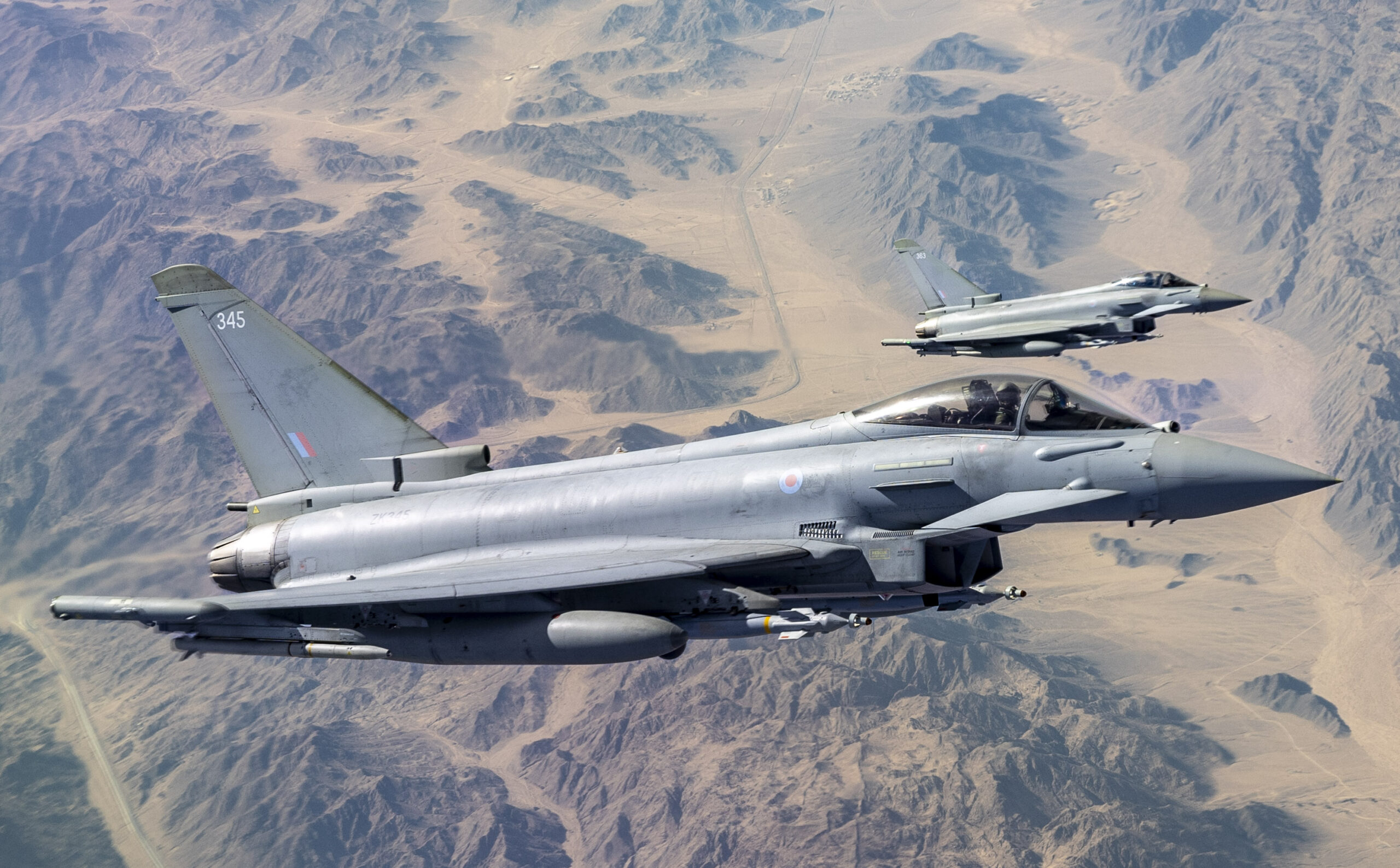 RAF Typhoon Combat Missions Over Iraq End as Coalition Leaves Erbil