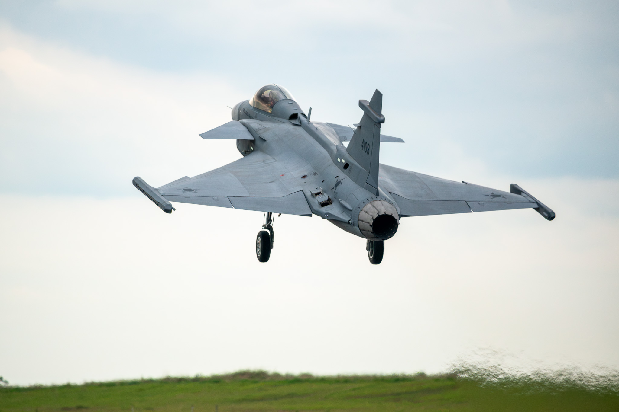 First Brazilian Gripen E Flies, the First Gripen Built Outside Sweden