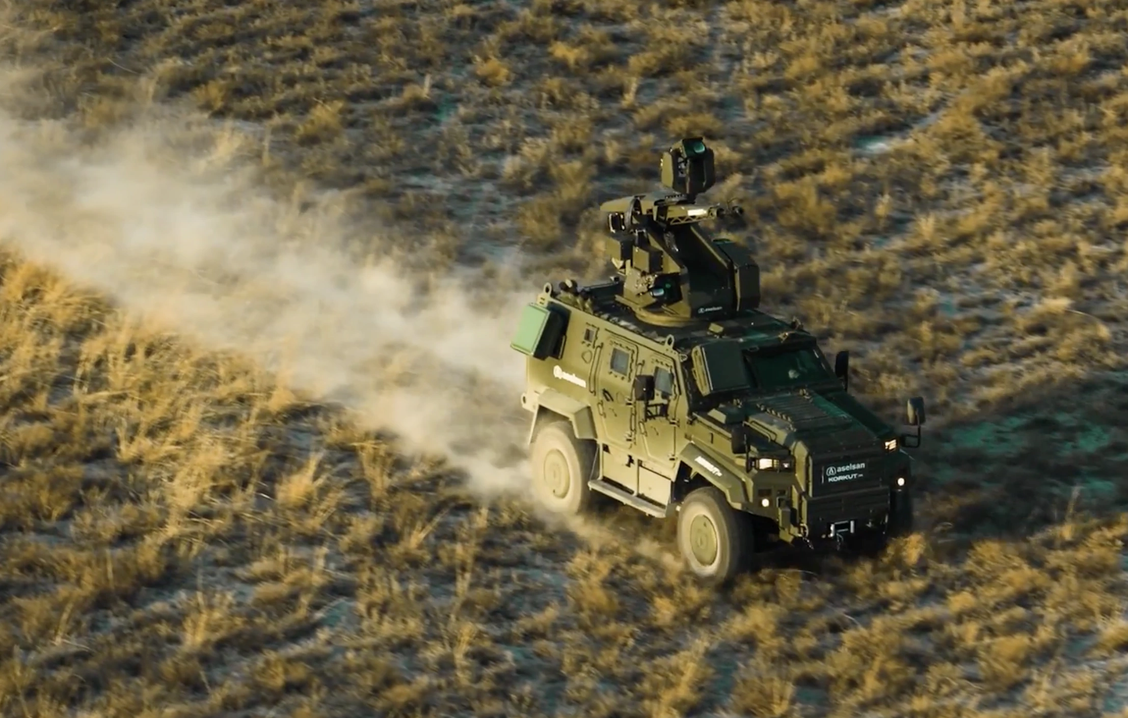 ASELSAN’s KORKUT 25 Gun Targets FPV Drones With 25mm Airburst Rounds
