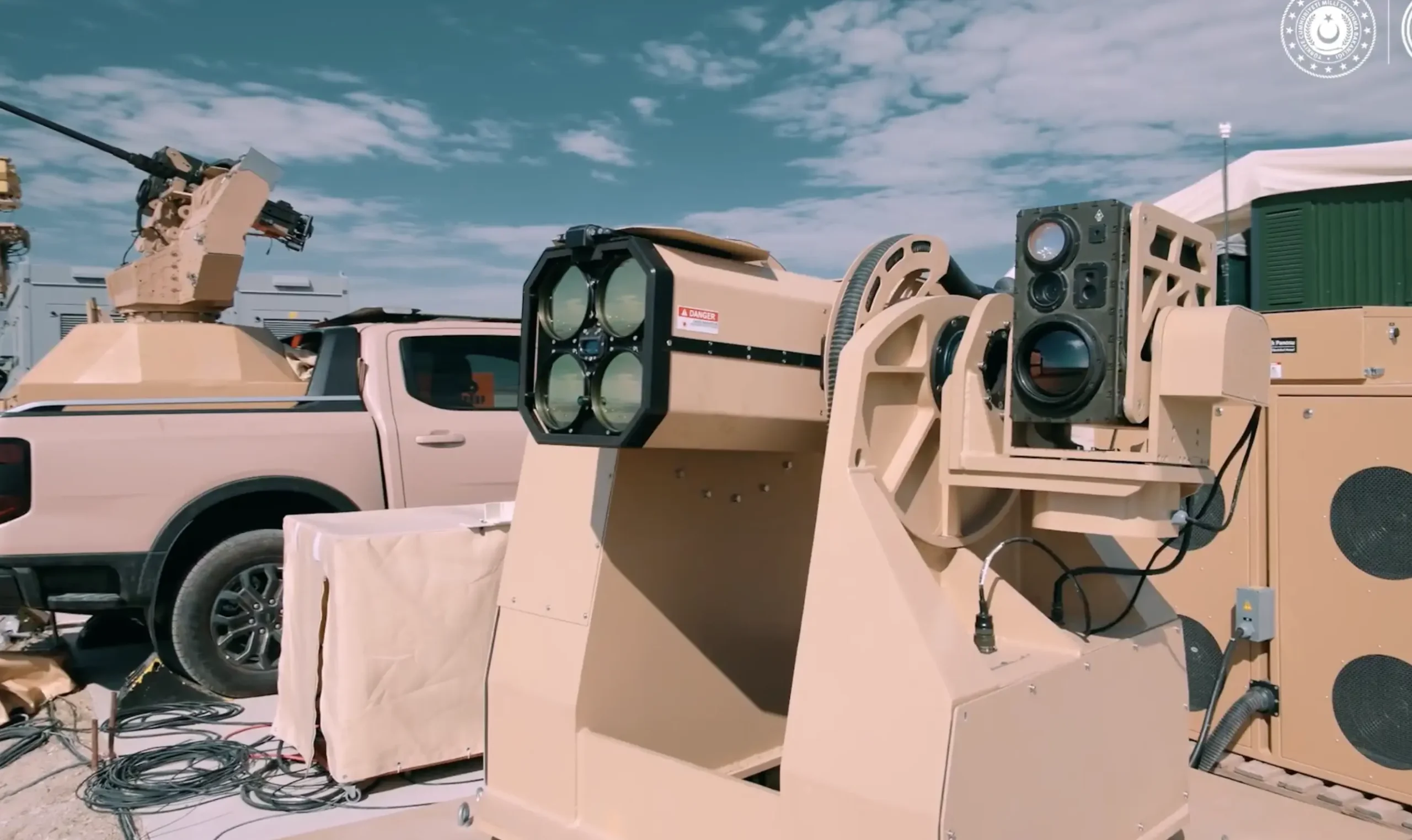 Turkish MKE’s 20 kW TOLGA Laser Weapon Destroys Drone at 760 Meters in Live-Fire Test