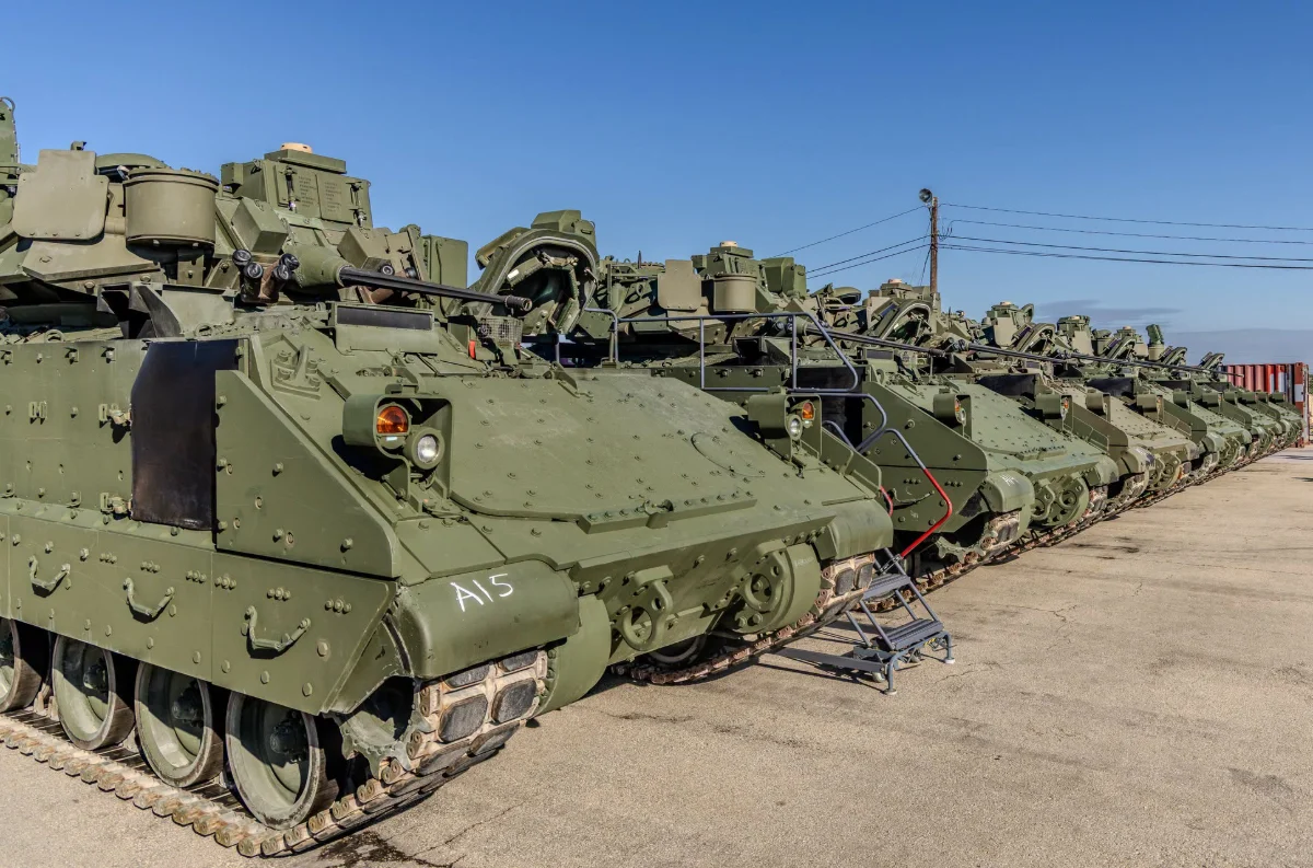 M2A4E1 Bradley Joins US Army With Iron Fist to Counter ATGMs and Drones