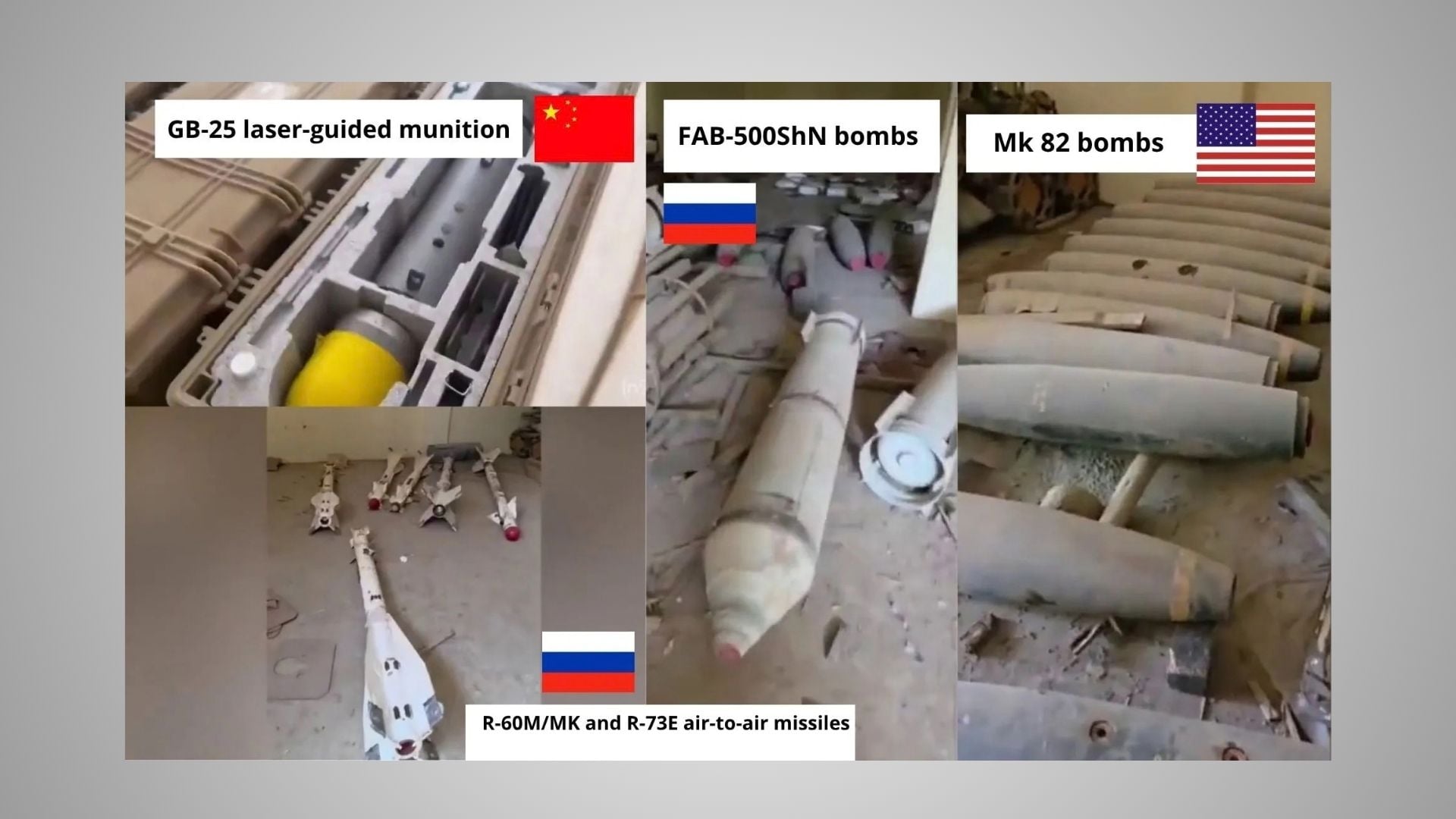 Ethiopia’s Mekelle Weapons Cache Holds US, Russian and Chinese Bombs