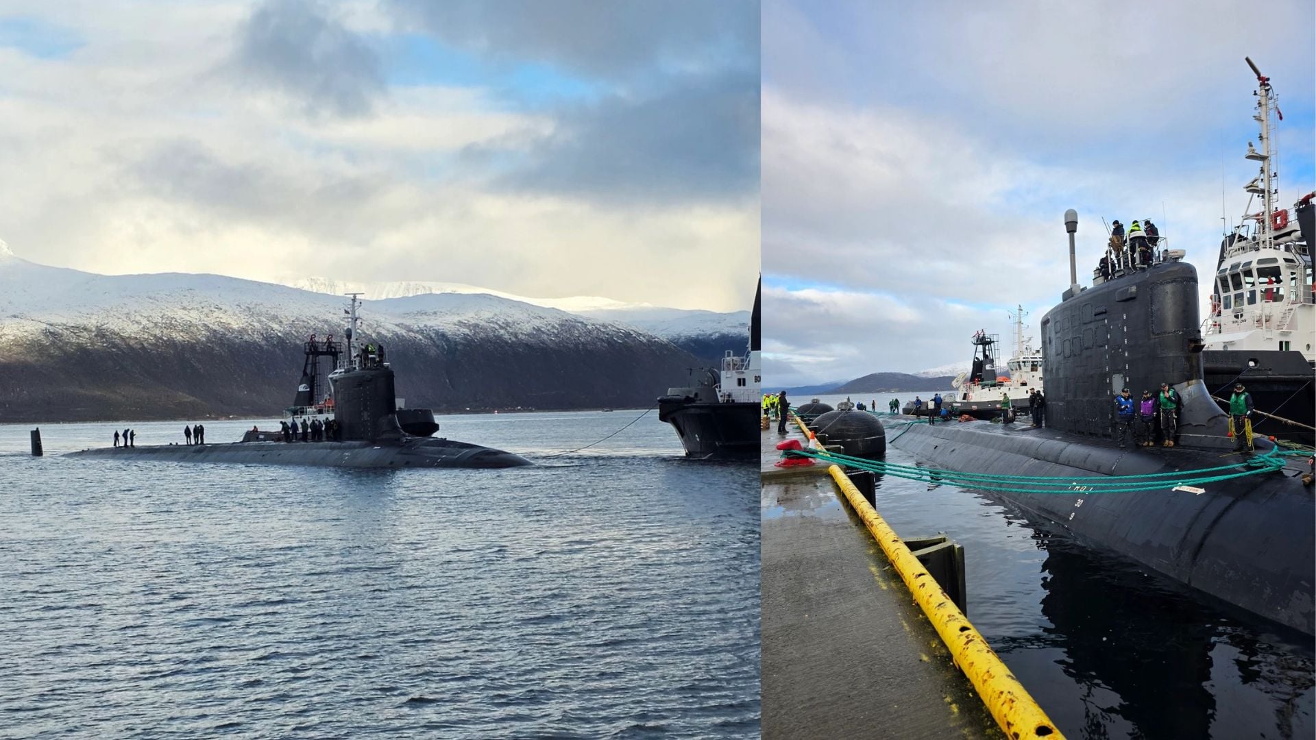 USS Oregon Docks in Arctic Norway as Russia Modernizes Its Northern Fleet