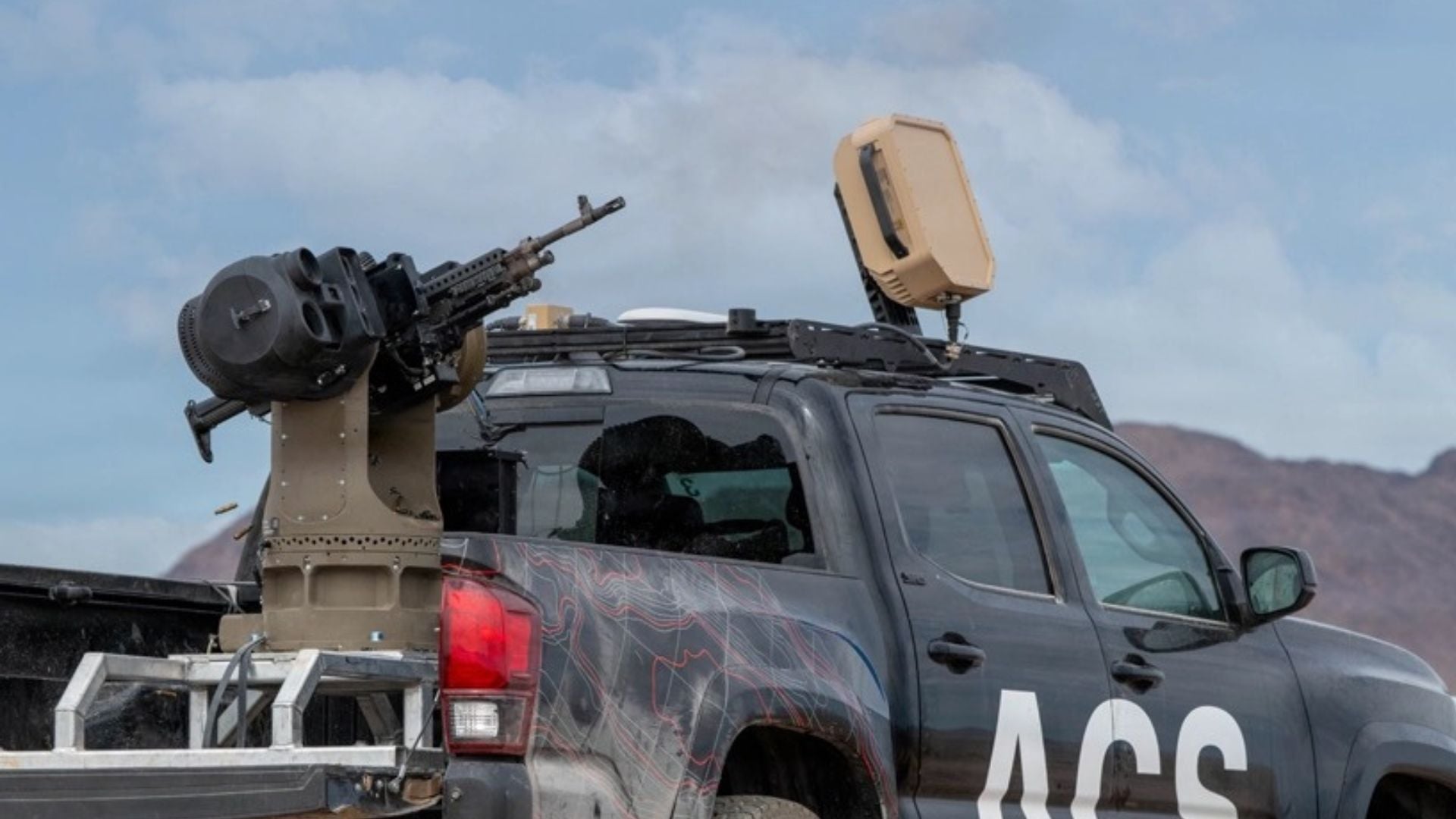 Echodyne and ACS Pair EchoShield Radar With Bullfrog Counter-Drone Gun