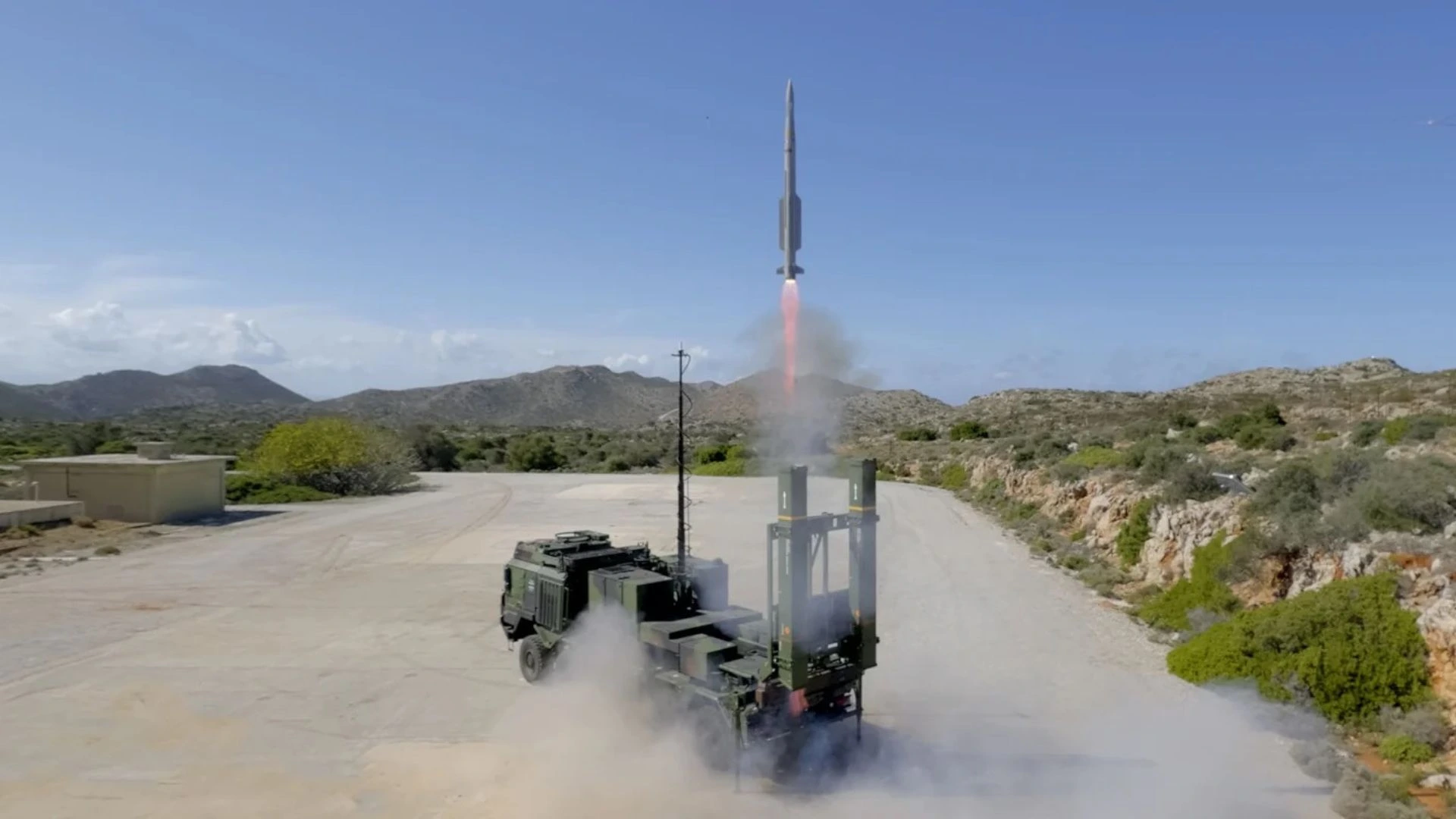 German Air Force Passes IRIS-T SLM Certification Shot in First Live Fire on Crete