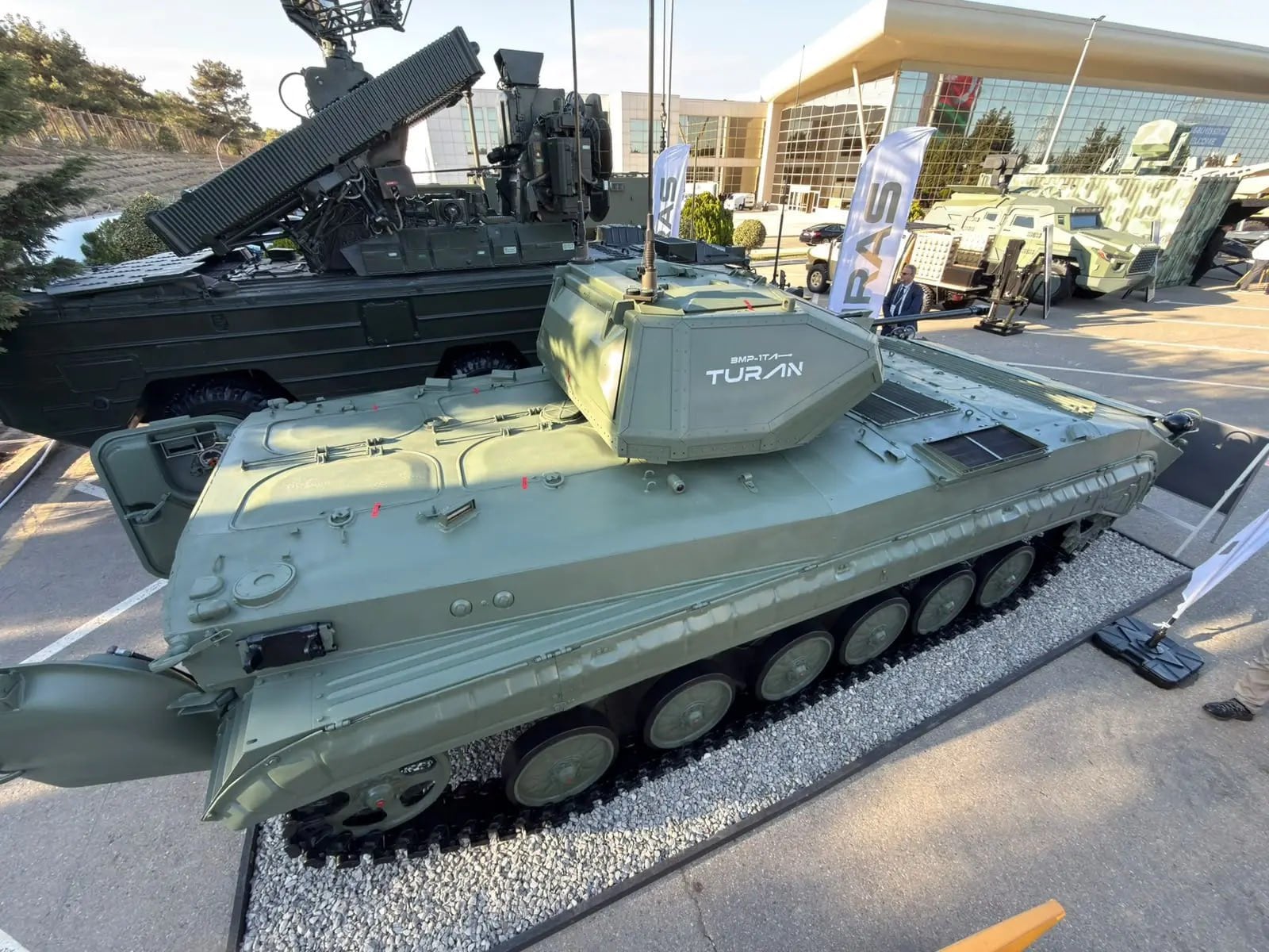 Azerbaijan Unveils BMP-1TA TURAN Upgrade With 30mm Counter-Drone Turret