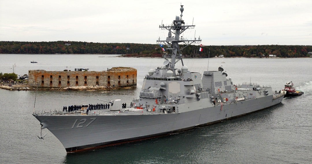 USS Patrick Gallagher Sails as Navy Ends Flight IIA Destroyer Line