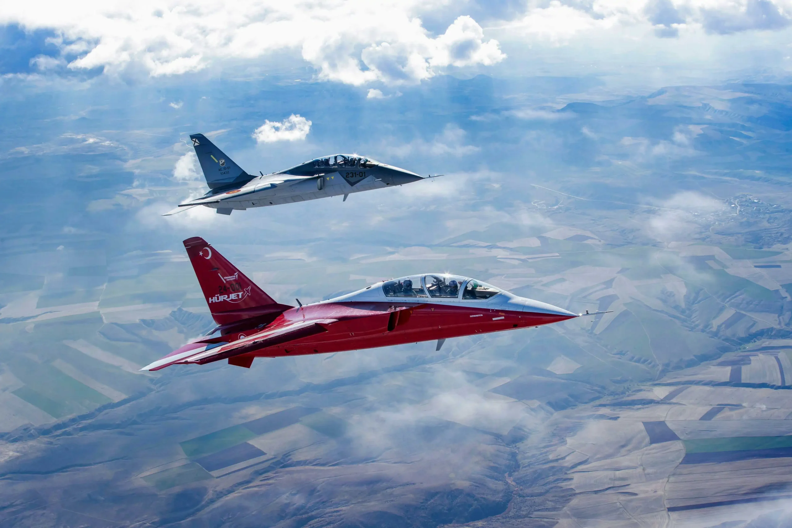 Türkiye and Spain to Co-Develop Supersonic Hürjet Jet Trainer Aimed at NATO Allies