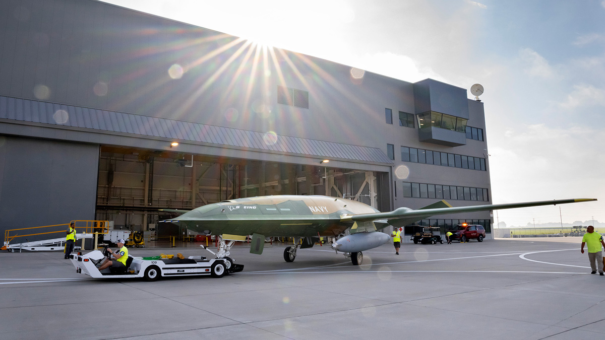 Boeing Flight-Tests MQ-25 Stingray Teaming Software Over Link 16