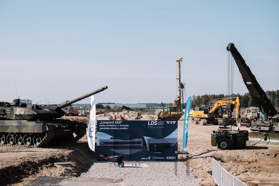 Lithuania Breaks Ground on Leopard 2A8 Tank Plant to Assemble Up to 41 MBTs