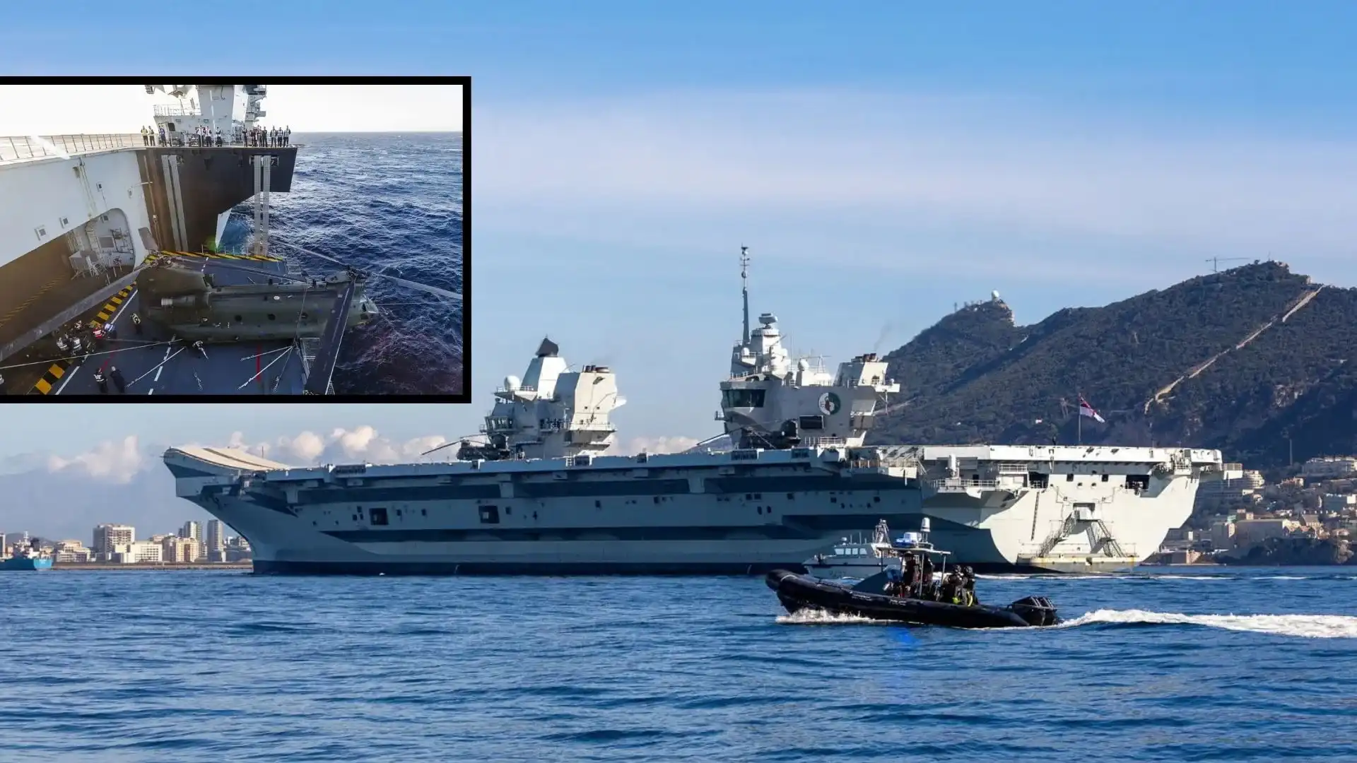 RAF Chinook Helicopters Requalify on HMS Queen Elizabeth for Evacuation and Disaster-Relief Missions