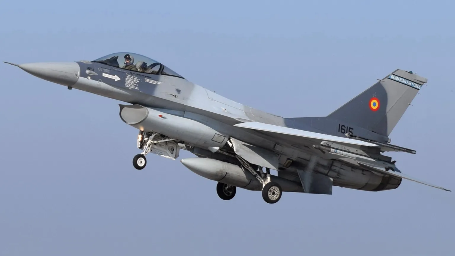 Romanian F-16s Shoot Down Two Jet-Powered Geran Drones Within Minutes Over the Black Sea