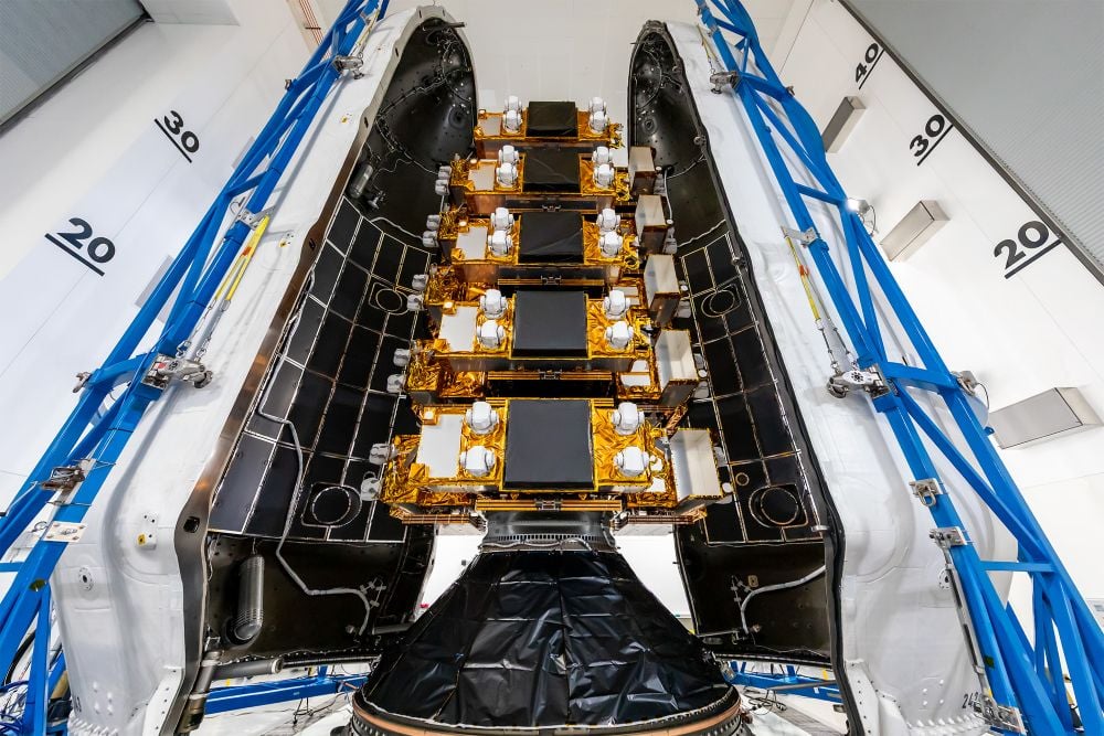 Northrop’s First 21 Satellites Join Pentagon’s Space Data Network