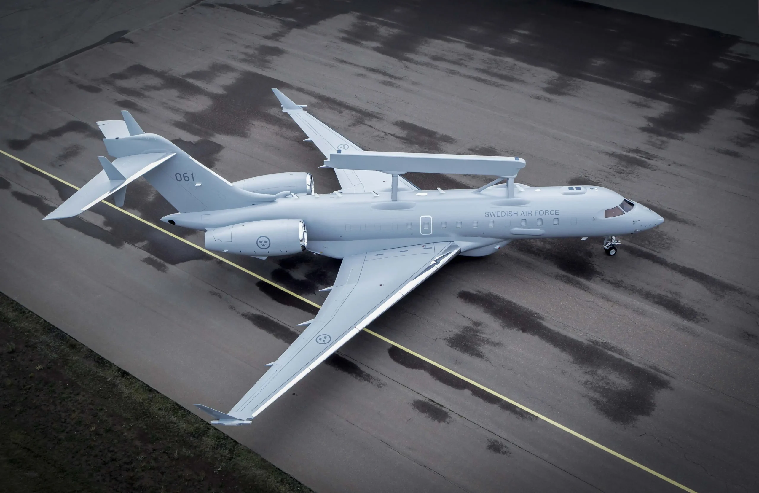 Sweden’s First Saab GlobalEye Unveiled: The Radar Jet Picked as NATO’s New AWACS