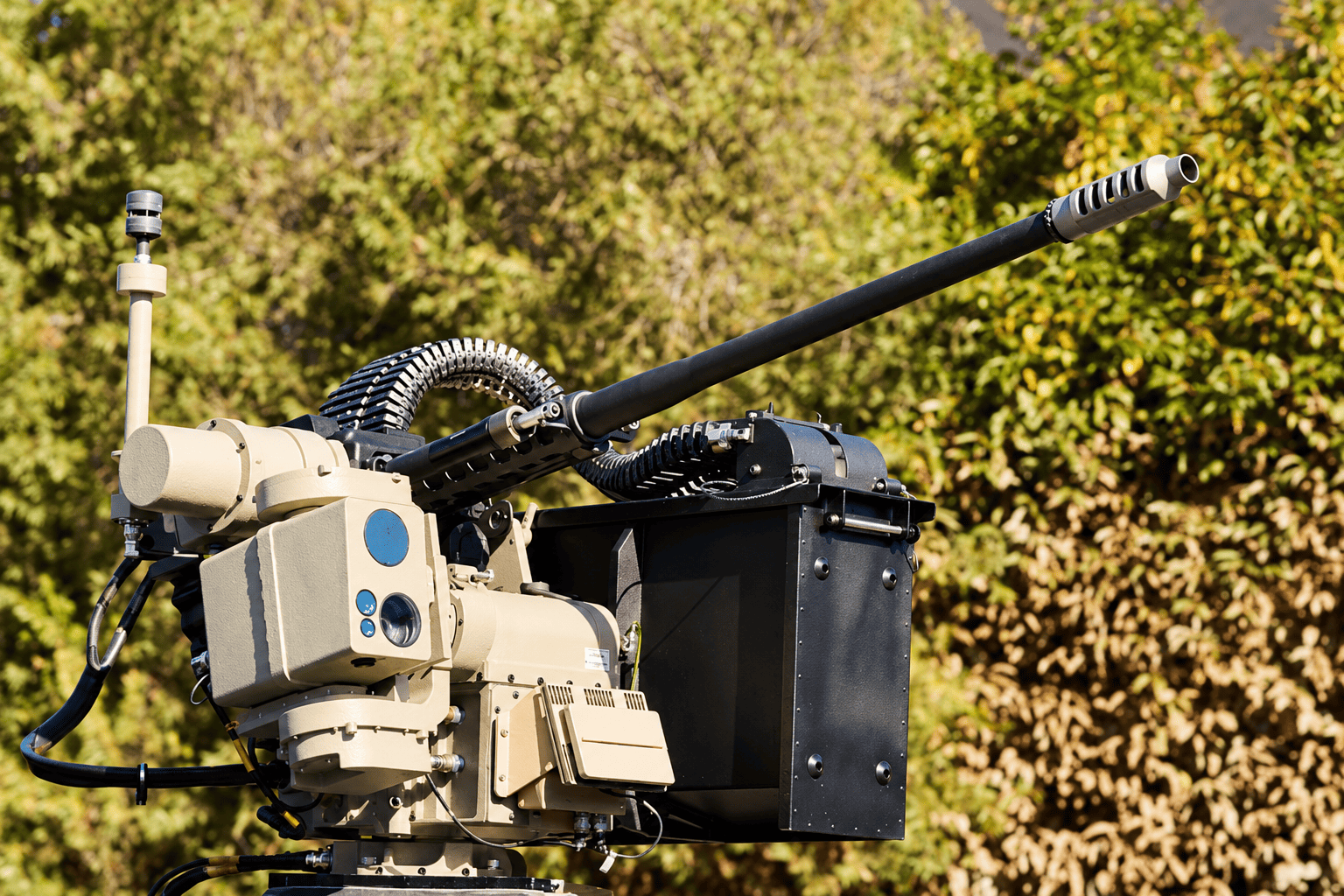 EOS Slinger Counter-Drone Weapon Adds Autonomy, US Production in 2027