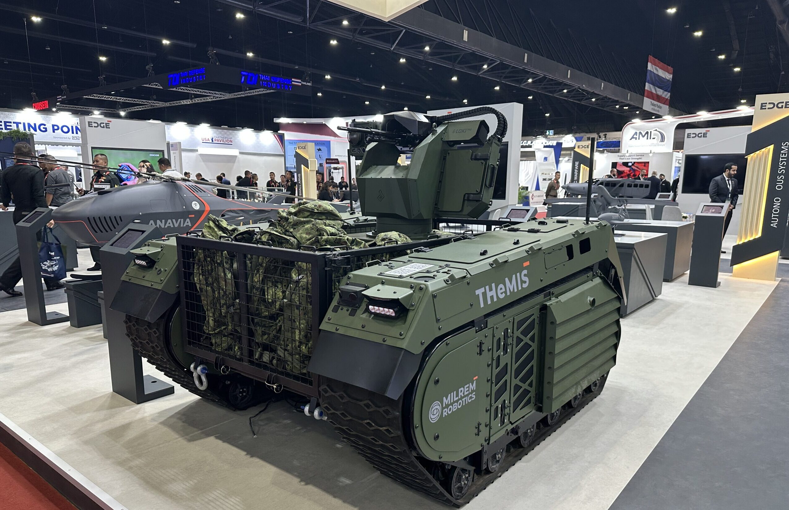 Hanwha Buys Two THeMIS UGVs and Opens Local Production Path in Australia