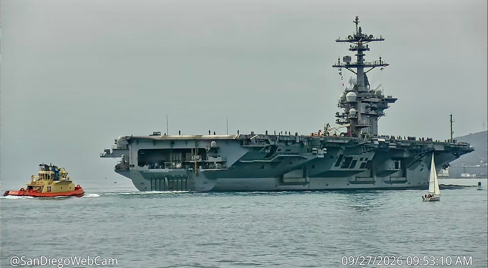 USS Theodore Roosevelt Heads to Mideast as Third Carrier in Theater