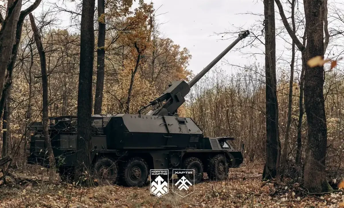 Slovak Zuzana 2 Howitzer on Combat Duty With Ukraine’s Khartiia, Outranging Russian Msta-S