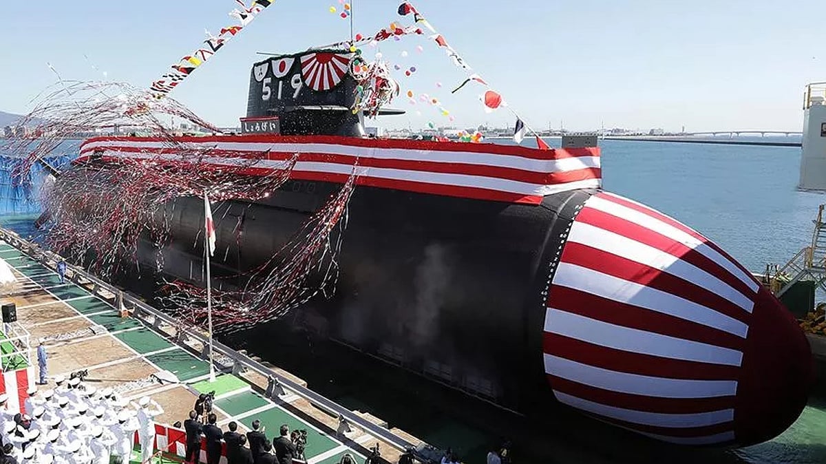 Japan Launches Taigei-Class Submarine Shogei as Tokyo Weighs Nuclear Power