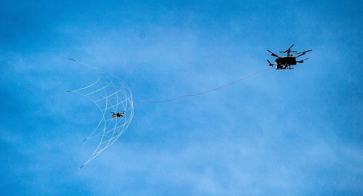 Europe’s MBDA to Offer Fortem DroneHunter Net Interceptors and Anti-Shahed FireThorn
