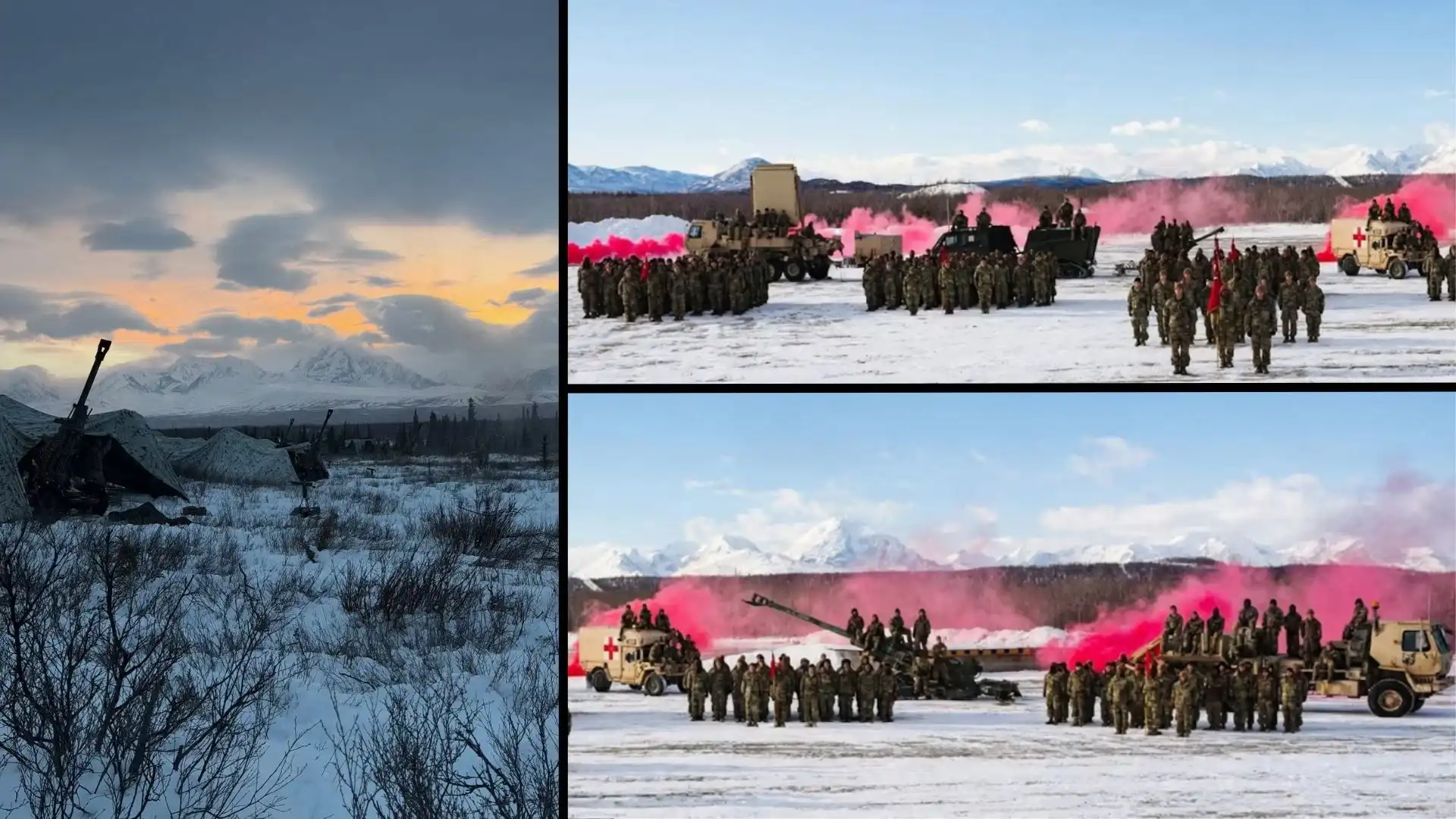 US Army’s 11th Airborne Division Fires 600 Artillery Rounds at Zero Degrees in First Battalion Test