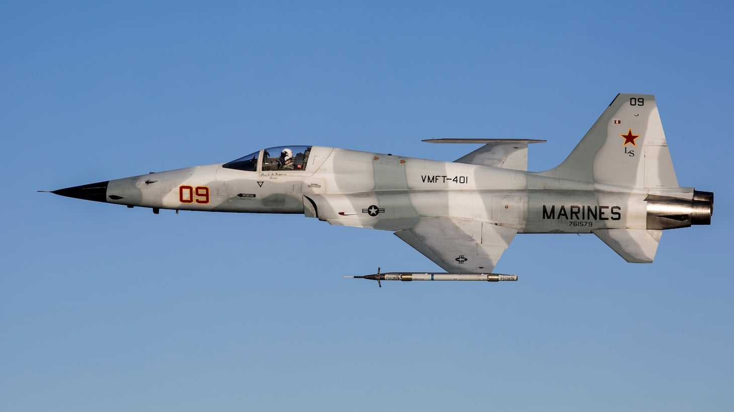 US Navy Seeks Digital Stability Augmentation to Keep 1970s-Era F-5 Jets Out of Inverted Dives