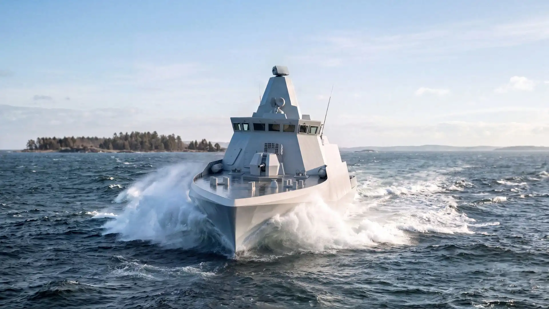 Swedish Saab Unveils Sea Giraffe AMB D Naval Radar With 250 km Air Range Against Drones and Missiles