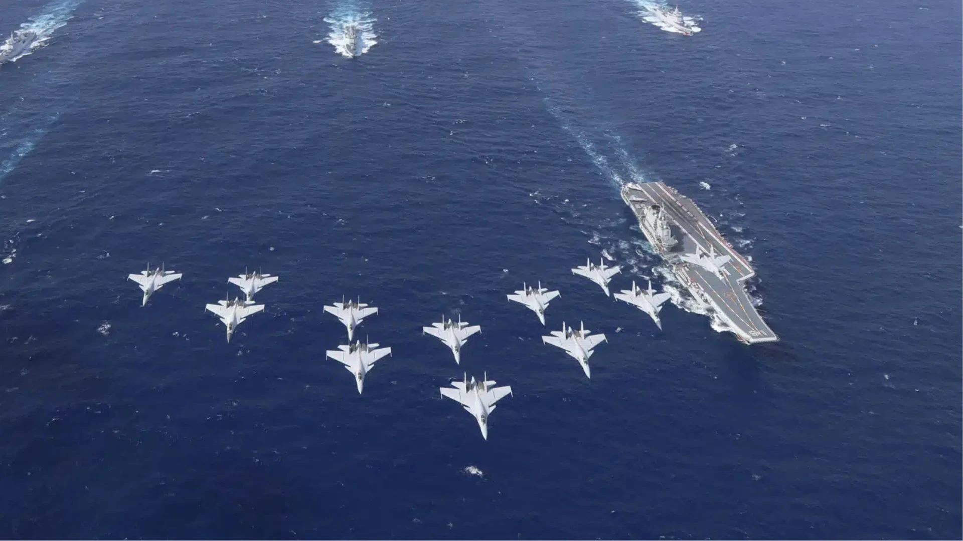 Taiwan Maps China’s Liaoning Carrier Group Among 53 Ships Deployed From Japan to the Philippines