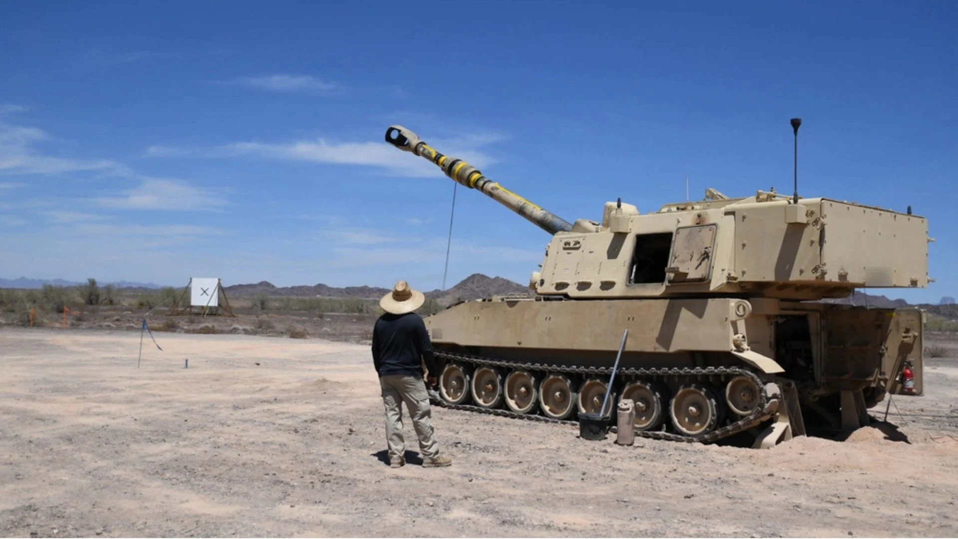 US Army Fires Three XM1180 Guided Artillery Rounds at a Tank to Test Moving-Armor Seeker