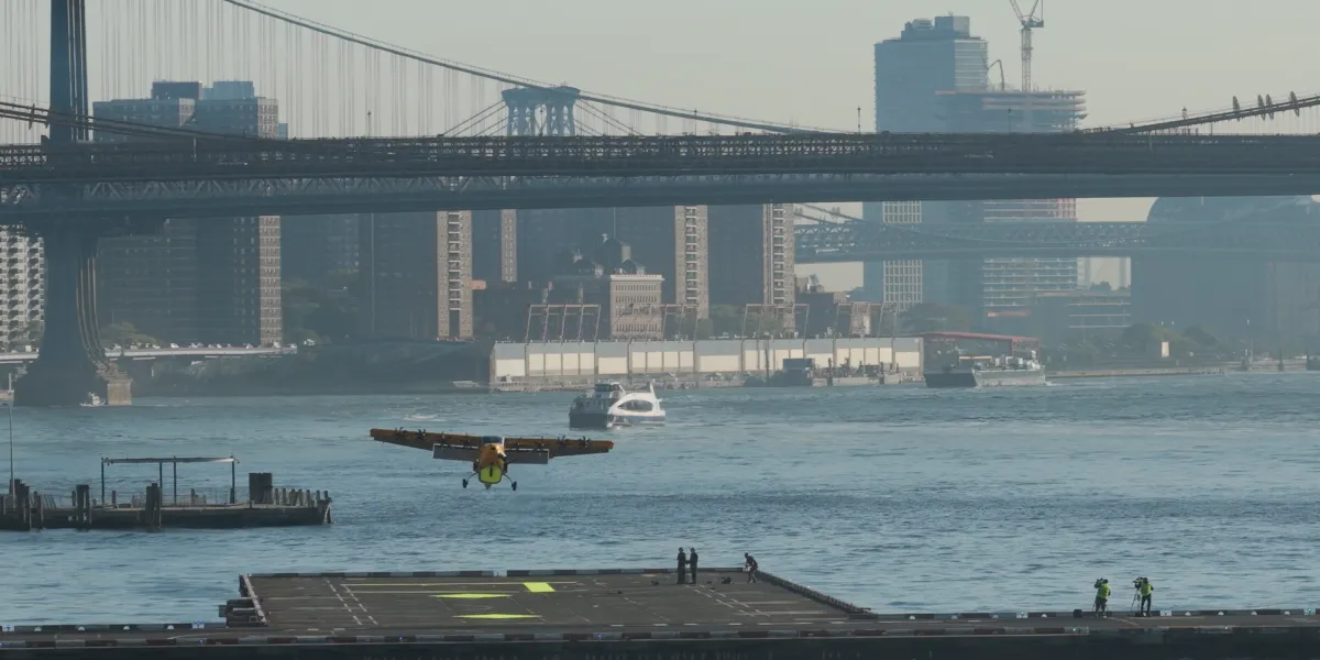 US Military-Backed Electra Lands Ultra Short Aircraft at Manhattan Heliport With No Runway Required