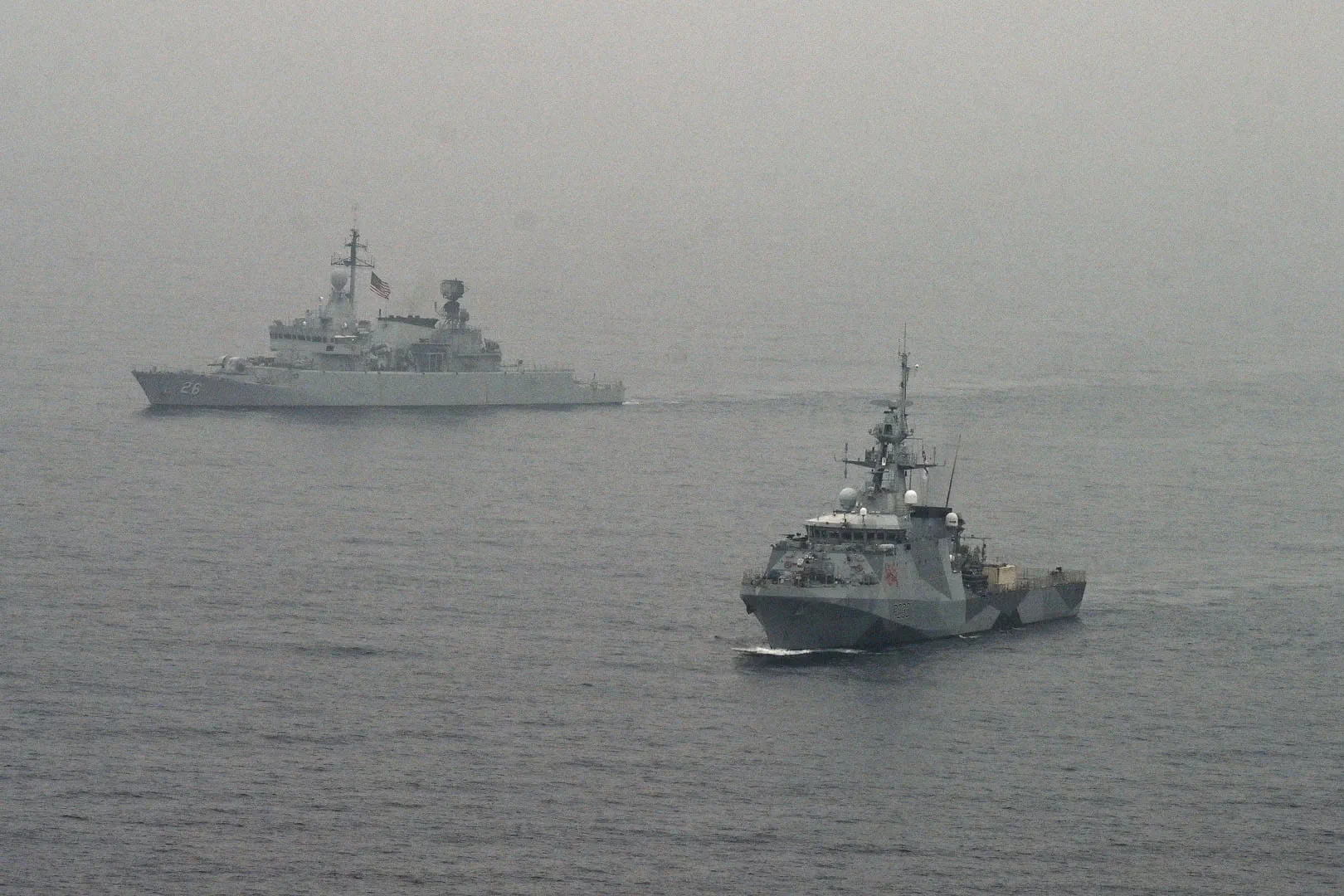 British HMS Tamar and Spey Complete Five-Nation Bersama Lima 2026 War Game in South China Sea
