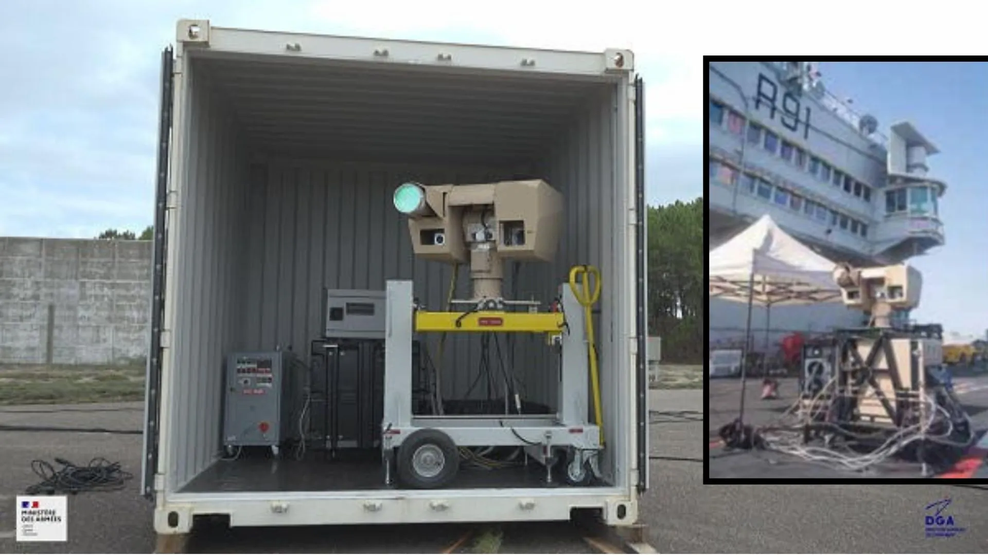 France Tests Anti-Drone Laser on Charles de Gaulle Aircraft Carrier, Setting It Up in Four Hours