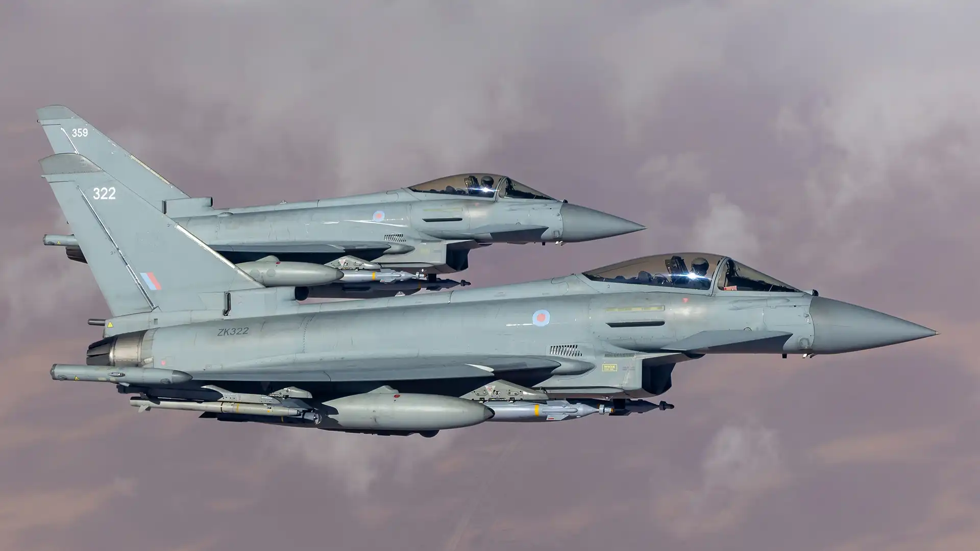 UK Approves RAF Typhoon Deployment to Defend Saudi Arabia From Houthi Drones and Missiles