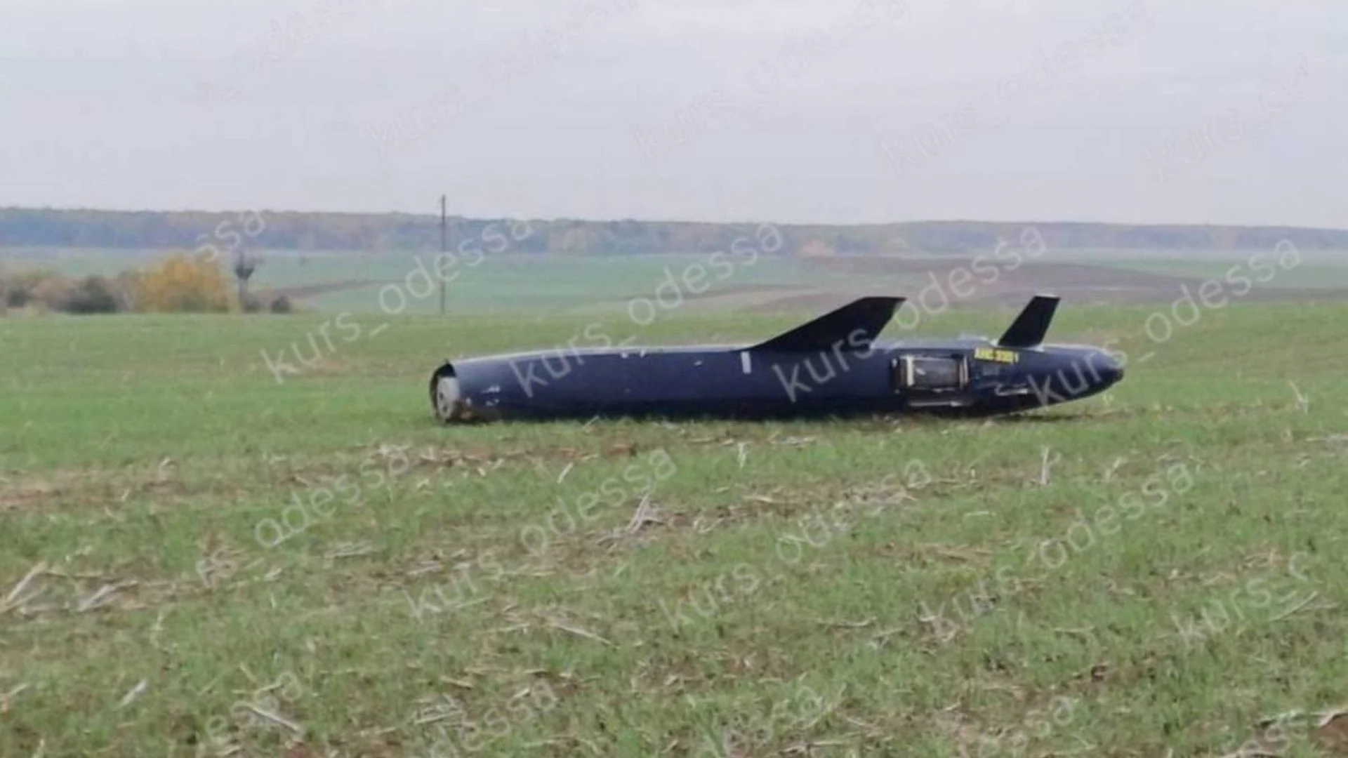 Russian Geran-5 K5-K Jet Drone Crashes in Ukraine’s Odesa Region, Exposing Its Jam-Resistant Upgrade
