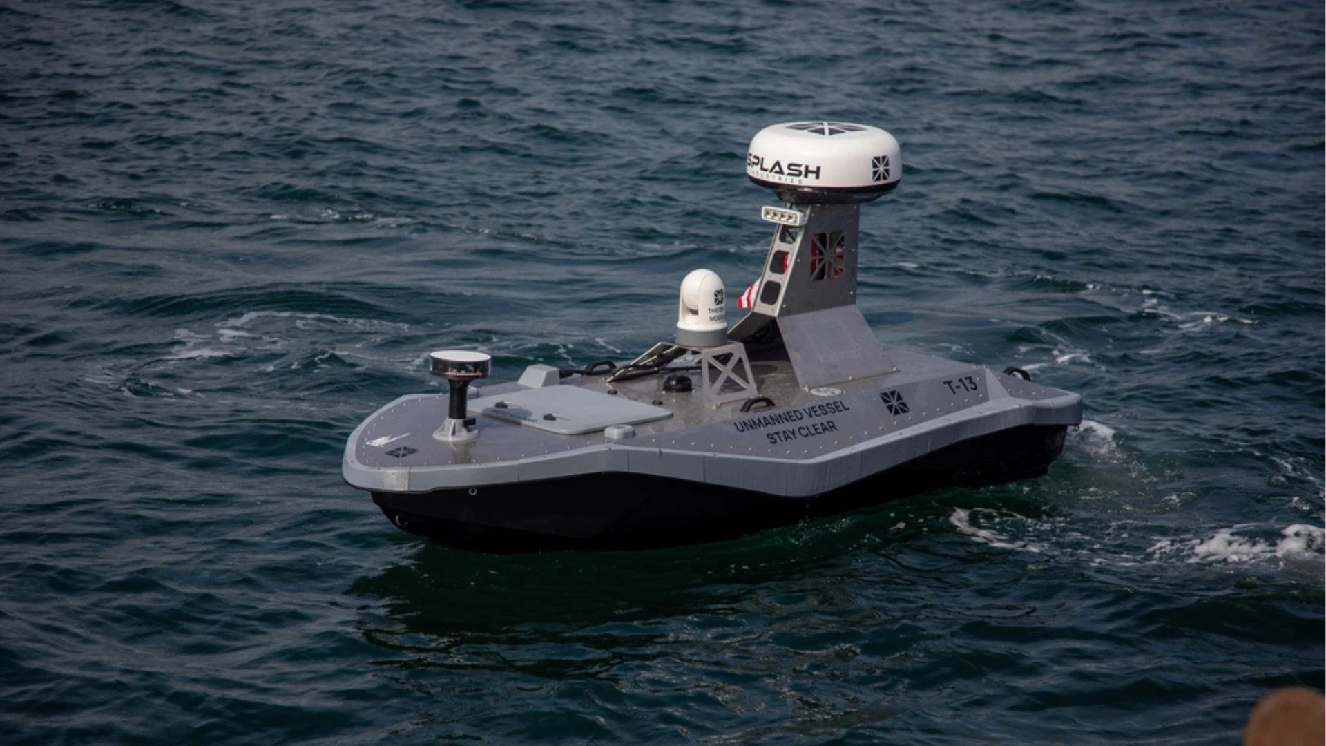 US Typhoon USV Drone Boat Demonstrates Naval Interception in Japan at Keen Sword 27