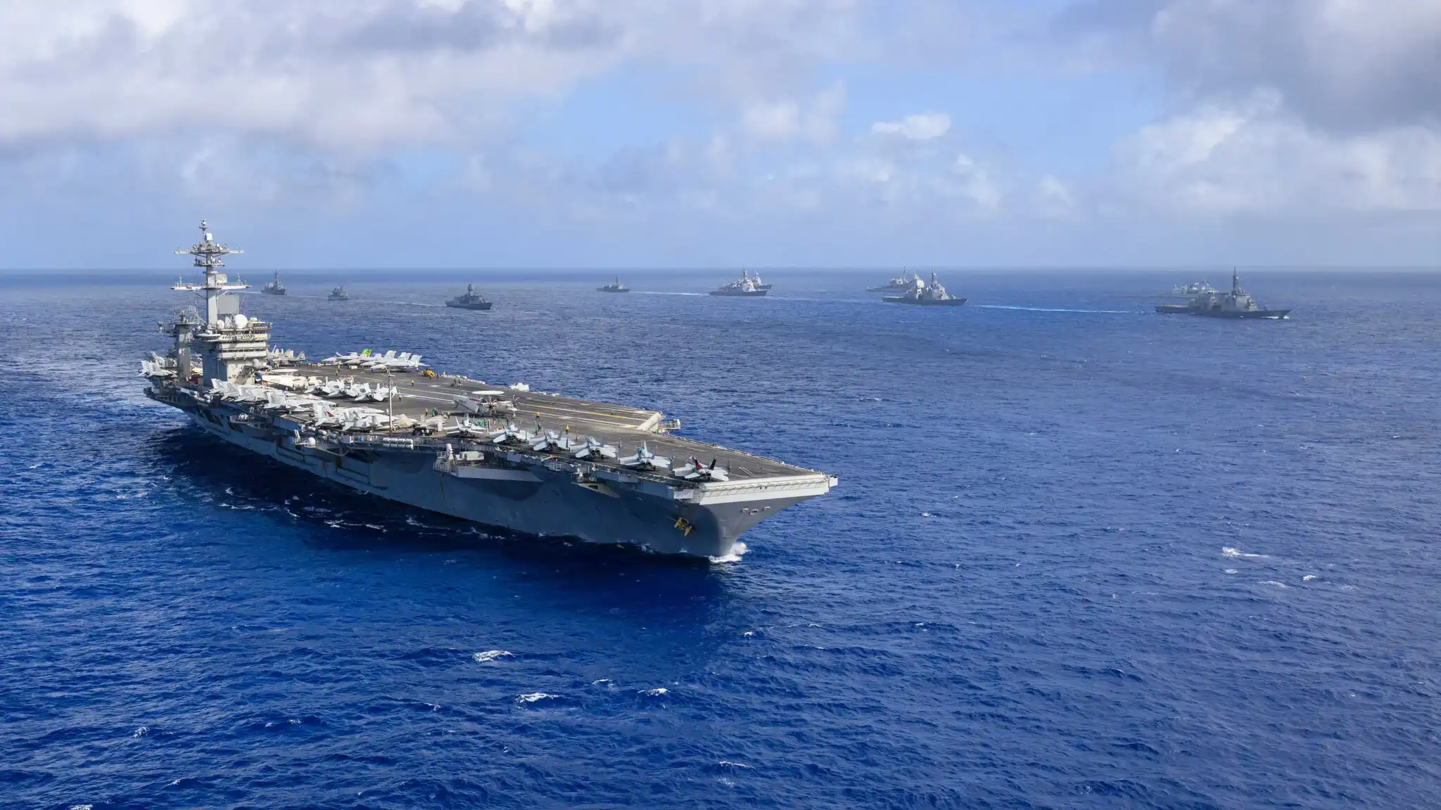 China’s Liaoning Carrier Group Turns Toward USS Theodore Roosevelt’s Keen Sword Drills