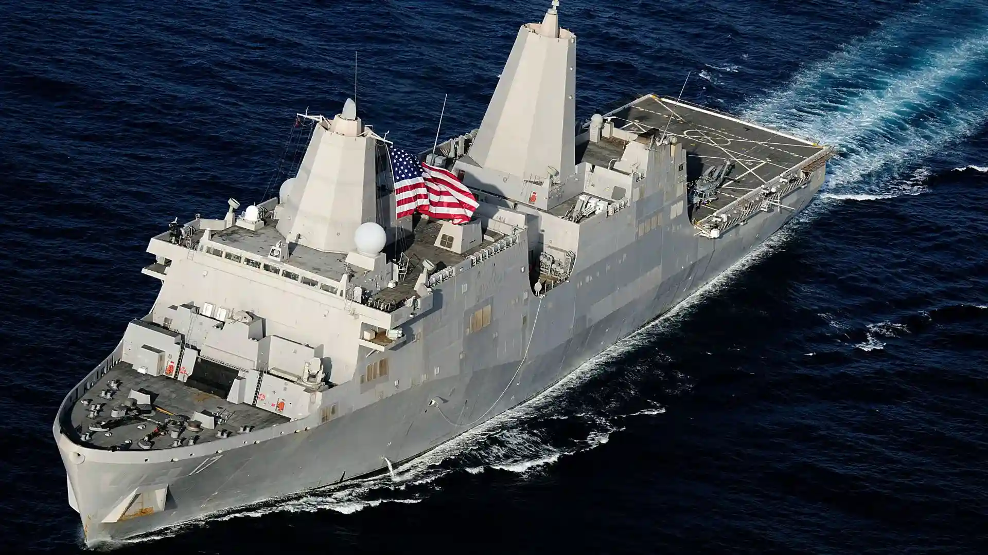 USS San Antonio Returns to NYC for Veterans Day After Venezuela Quake Relief and Drug Interdiction