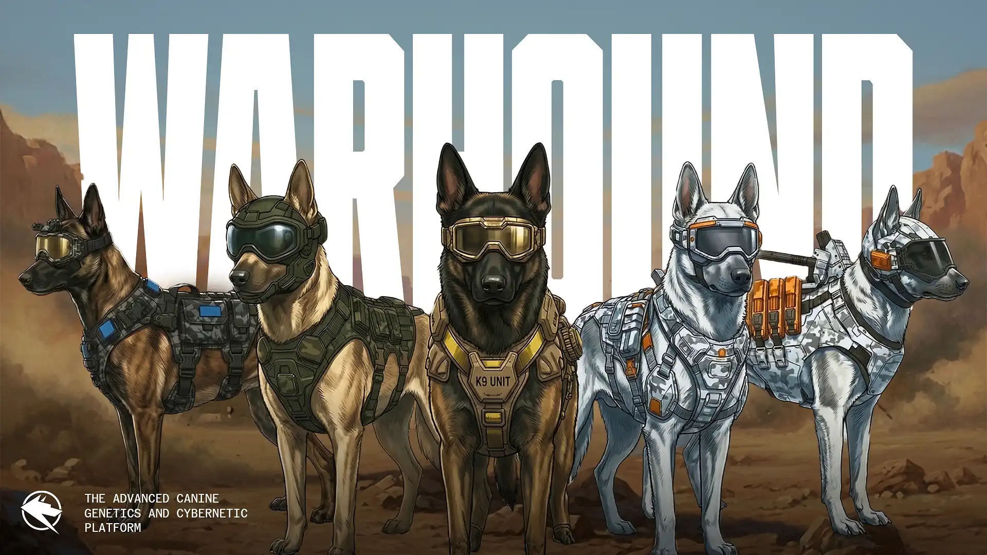US Startup Warhound Raises $200M to Clone and Gene-Edit Military Working Dogs With Anduril Gear
